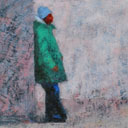 A man standing
