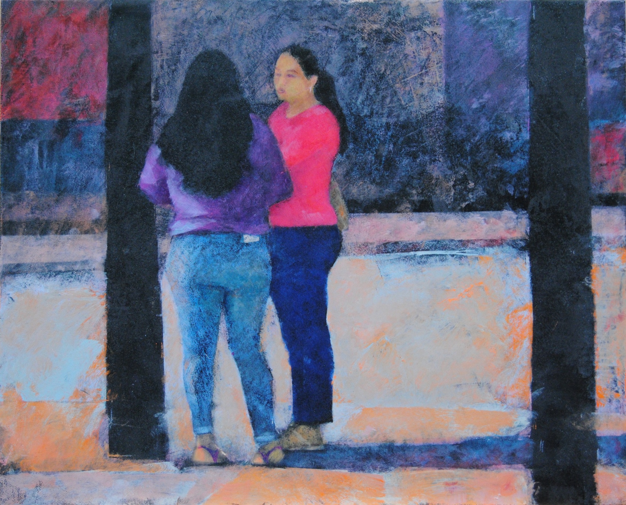 Two Women Talking