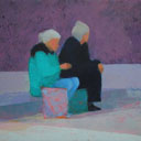 two-women-sitting